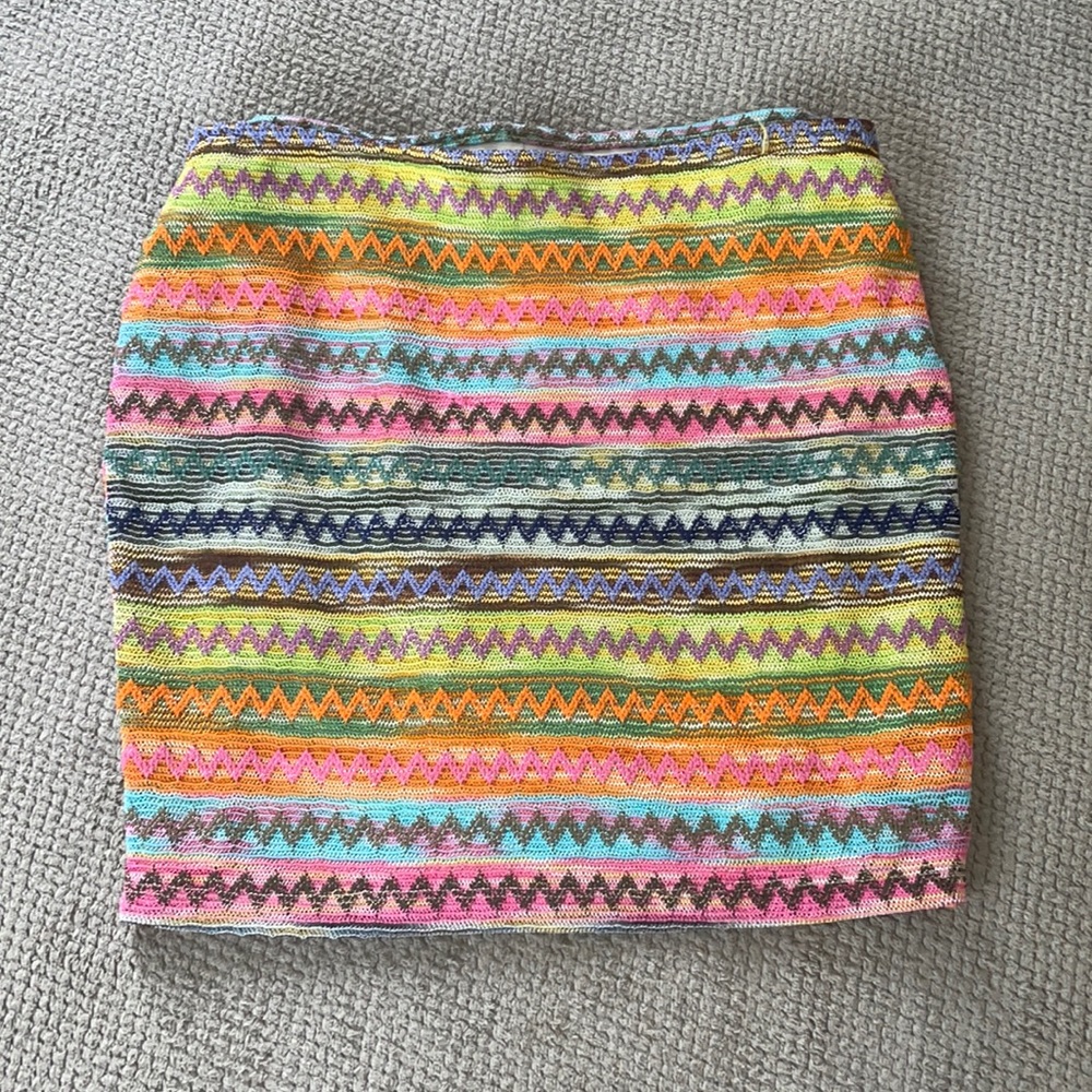 Lily White fun colored skirt